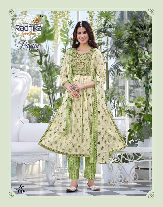 Radhika Rasam Heavy Festive Wear Wholesale Readymade Salwar Suits